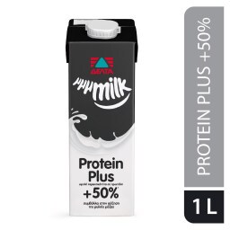 Γάλα Πρωτείνης Protein Plus 1lt