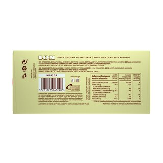ΙΟΝ | Λευκή Σοκολάτα Αμυγδάλου 90gr