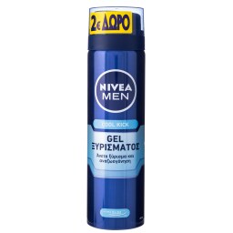 NIVEA | Gel Ξυρίσματος Men Cool Kick 200ml Έκπτωση 2Ε