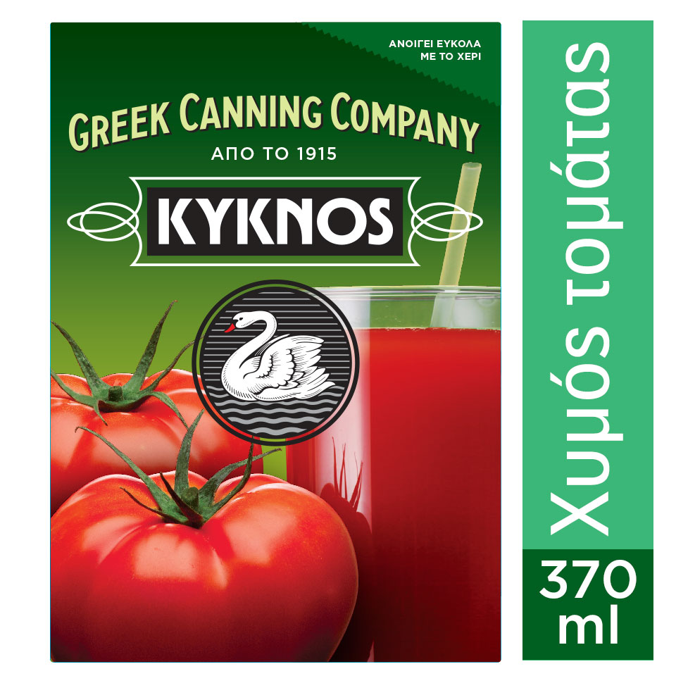 ΚΥΚΝΟΣ Τομάτα Χυμός 370 ml