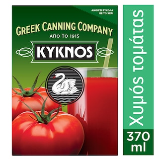ΚΥΚΝΟΣ | Τομάτα Χυμός 370 ml