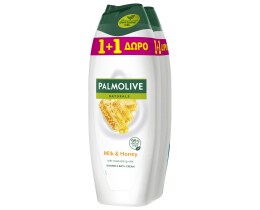 PALMOLIVE | Αφρόλουτρο Naturals Μέλι & Γάλα 650ml 1+1 Δώρο