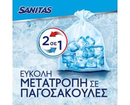 SANITAS | Ice Cube Trays with Automatic Closure 10 pcs
