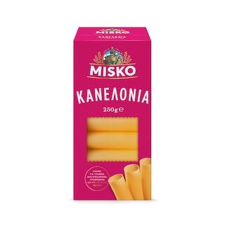 MISKO | Ζυμαρικά Κανελόνια 250gr