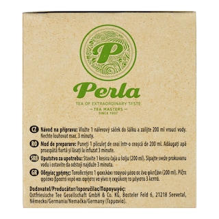 PERLA BEVERAGES | Τσάι Πράσινο Bio 20x1.5g