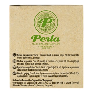 PERLA BEVERAGES | Τσάι Πράσινο Bio 20x1.5g
