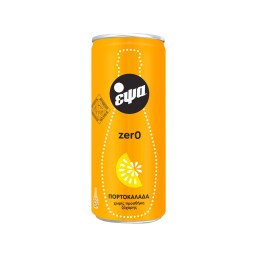 Πορτοκαλάδα Zero με Ανθρακικό Κουτί 330ml