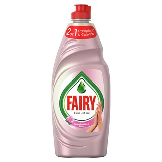FAIRY | Υγρό Πιάτων Τριαντάφυλλο & Σατέν 654ml
