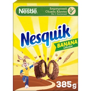 NESQUIK | Δημητριακά Ολικής Άλεσης Banana Crush 385g
