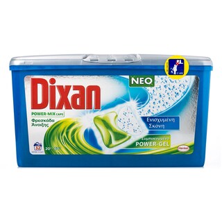 DIXAN | ΚΑΨΟΥΛΕΣ ΠΛΥΝΤΗΡΙΟΥ ΡΟΥΧΩΝ POWER MIX SPRING 32 ΜΕΖ 32 ΜΕΖ