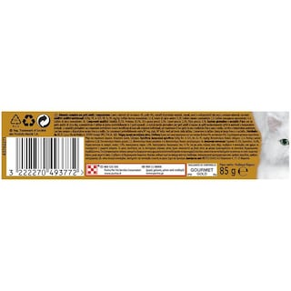 GOURMET | GOLD | Γατοτροφή Βοδινό & Κοτόπουλο 85g