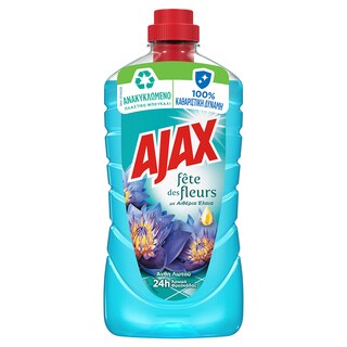 AJAX | ΥΓΡΟ ΓΕΝΙΚΟΥ ΚΑΘΑΡΙΣΜΟΥ ΓΙΟΡΤΗ ΛΟΥΛΟΥΔΙΩΝ ΑΝΘΗ ΛΩΤΟΥ 1 LT