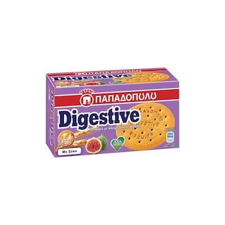 ΠΑΠΑΔΟΠΟΥΛΟΥ | Μπισκότα Ολικής Άλεσης Σύκο 180g