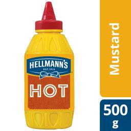 HELLMANN'S | Μουστάρδα Hot Πικάντικη 500 gr