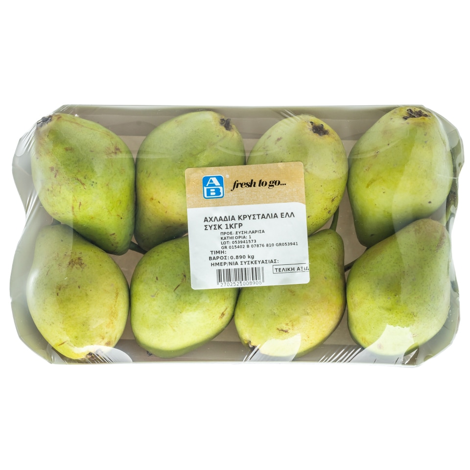 Αχλάδια Κρυστάλια Συσκευασμένα Ελληνικά