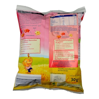 HIPP | ΠΑΙΔΙΚΑ ΜΠΙΣΚΟΤΑ ΑΣΤΕΡΑΚΙΑ ΦΡΟΥΤΩΝ 30 GR