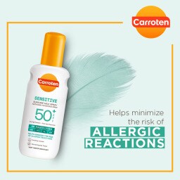 CARROTEN | Αντηλιακό Γαλάκτωμα Spray Sensitive SPF50+ 200ml