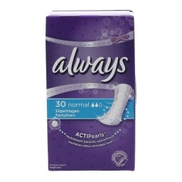 ALWAYS | Σερβιετάκια Actipearls Normal 30 Τεμάχια