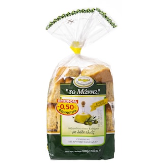 ΜΑΝΝΑ | ΜΑΝΝΑ ΠΑΞΙΜΑΔI ΛΑΔΙΟΥ 500ΓΡ 0.50E