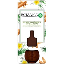AIRWICK | BOTANICA | Αρωματικό Χώρου Βέτιβερ & Σανδαλόξυλο Ανταλλακτικό 19ml