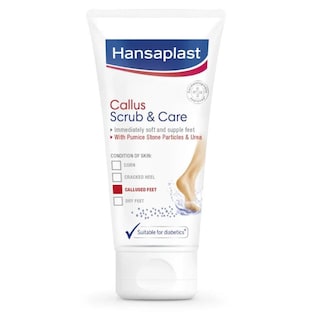HANSAPLAST | Κρέμα Ποδιών Anti Callus Peeling 2σε1 Κατά των Κάλων
