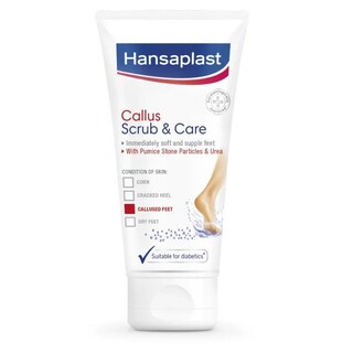 HANSAPLAST | Κρέμα Ποδιών Anti Callus Peeling 2σε1 Κατά των Κάλων