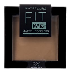 MAYBELLINE | Πούδρα Fit Me Matte & Poreless Natural Beige 1 Τεμάχιο