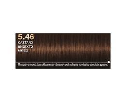 PALETTE | Βαφή Mαλλιών 5.46 Καστανό Ανοιχτό Μπεζ 1 Τεμάχιο