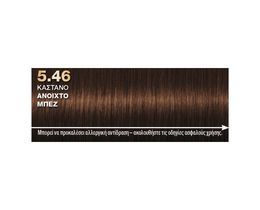PALETTE | Βαφή Mαλλιών 5.46 Καστανό Ανοιχτό Μπεζ 1 Τεμάχιο