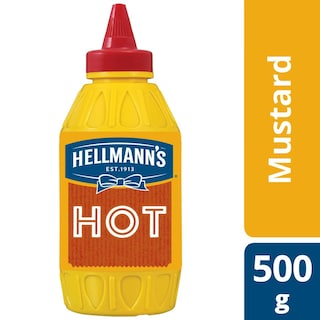 HELLMANN'S | Μουστάρδα Hot Πικάντικη 500 gr