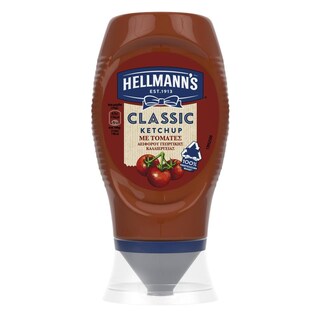 HELLMANN'S | Κέτσαπ Κλασική Top Down 250g