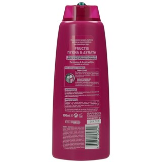 FRUCTIS | ΣΑΜΠΟΥΑΝ ΠΥΚΝΑ ΚΑΙ ΔΥΝΑΤΑ 400 ML
