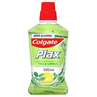 COLGATE | Στοματικό Διάλυμα Plax Naturals Τσάι & Λεμόνι 500ml