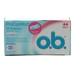 O.B. | ΤΑΜΠΟΝ COMFORT SEAL MINI 16 ΤΕΜ