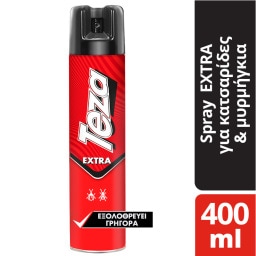 TEZA | Extra Spray για Κατσαρίδες & Μυρμήγκια 400ml