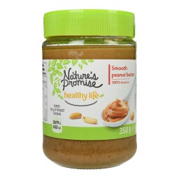 NATURE'S PROMISE | Φυστικοβούτυρο Απαλό 350g