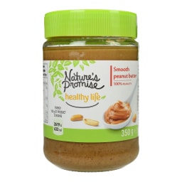 NATURE'S PROMISE | Φυστικοβούτυρο Απαλό 350g