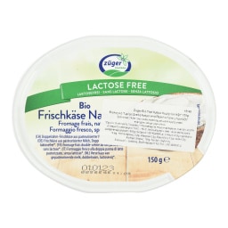 - | Τυρί Κρέμα Zuger Bio Χωρίς Λακτόζη 150g