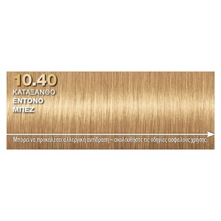 PALETTE | Βαφή Μαλλιών 10.40 Κατάξανθο Έντονο Μπεζ 1 Τεμάχιο
