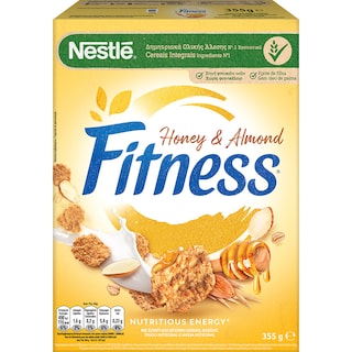 FITNESS | FITNESS ΔΗΜΗΤΡΙΑΚΑ ΜΕ ΜΕΛΙ ΚΑΙ ΑΜΥΓΔΑΛΑ  355GR