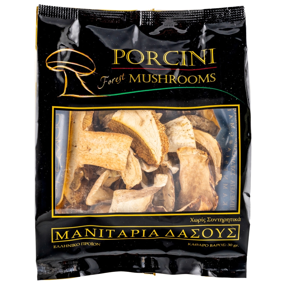 - Μανιτάρια Αποξηραμένα Porcini 30 gr
