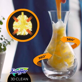 SWIFFER | Μαγικό Φτερό Duster 360 Kit Λαβή + Ανταλλακτικό 1 Τεμάχιο