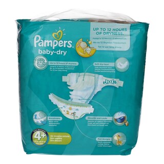 PAMPERS | BABY DRY | ΠΑΝΕΣ ΜΩΡΟΥ MAXI PLUS No 4+ 22 ΤΕΜ