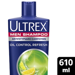 ULTREX | Σαμπουάν Oil Control Refresh Λιπαρά Μαλλιά 610ml Έκπτωση 50%
