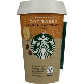 STARBUCKS | Φυτικό Ρόφημα Βρώμης Vanilla Macchiato 220ml
