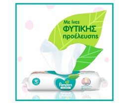 PAMPERS | Μωρομάντηλα Sensitive 52 Τεμάχια