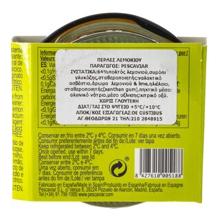 - | Πέρλες Λεμονιού Pescaviar 55gr