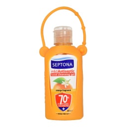 SEPTONA | Αντισηπτικό Gel Χεριών Πορτοκάλι 80ml + Θήκη