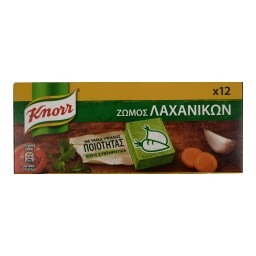 KNORR | ΚΥΒΟΙ ΖΩΜΟΥ VEGET (6 LT) 12 ΤΕΜ