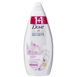 DOVE | DOVE ΒΑΤΗ GLOWING LOTUS 750ML(1+1)  750ML 1+1